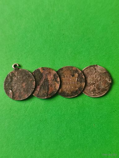 5 копеек 1852 г ПА , 1882г,1882г, 1882г