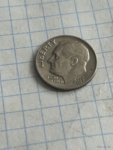 Дайм 1983 года. Филадельфия