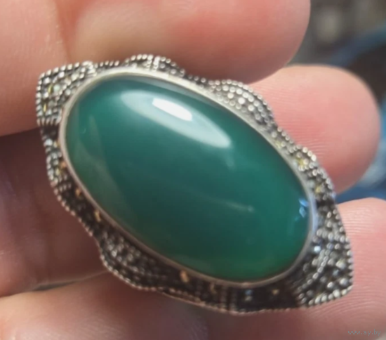 Антикварное советское русское кольцо из чистого серебра 925 женское