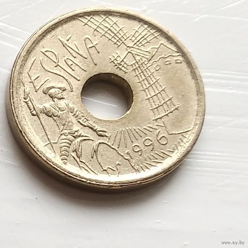 Испания 25 песет, 1996 Кастилия - Ла-Манча 4-1-48