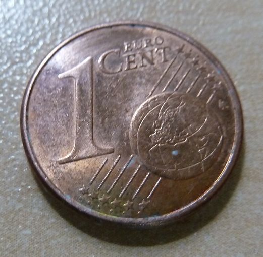 1 евроцент 2010 Франция