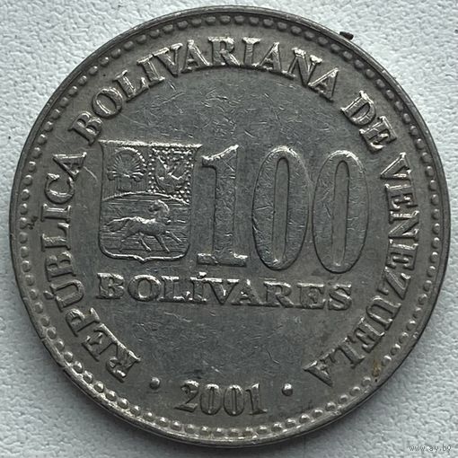 Венесуэла 100 боливаров 2001 г.