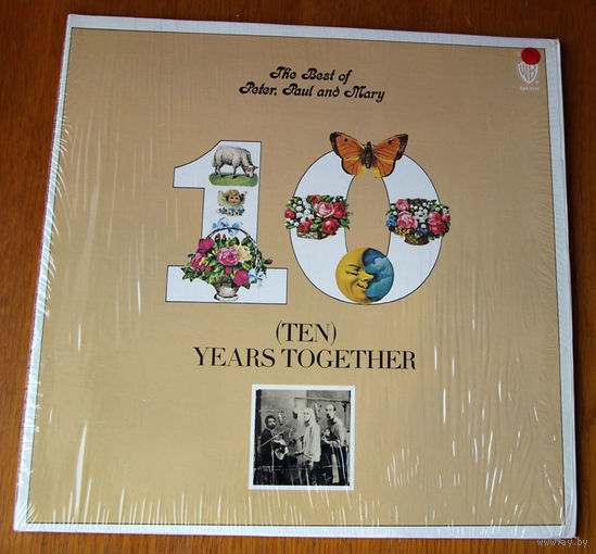 Peter, Paul and Mary "10 Years Together. The Best Of" LP, 1970