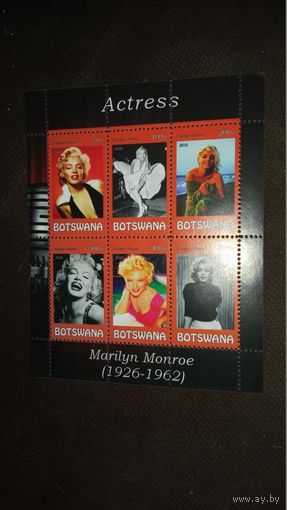 Серия блоков ДЕВУШКИ ИСКУССТВО КАРТИНЫ  MNH