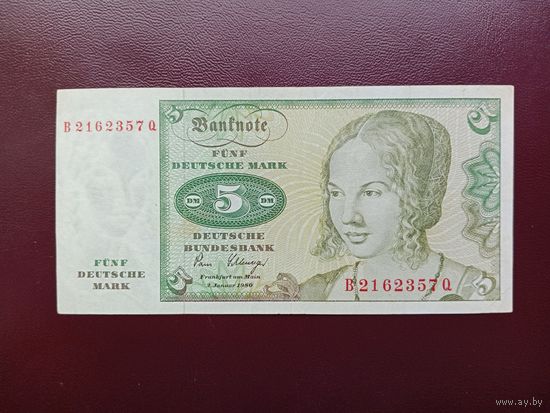 ФРГ 5 марок 1980