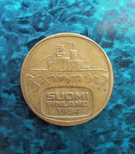Финляндия 5 марок 1984 год