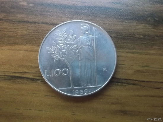Италия 100 лир 1959_1