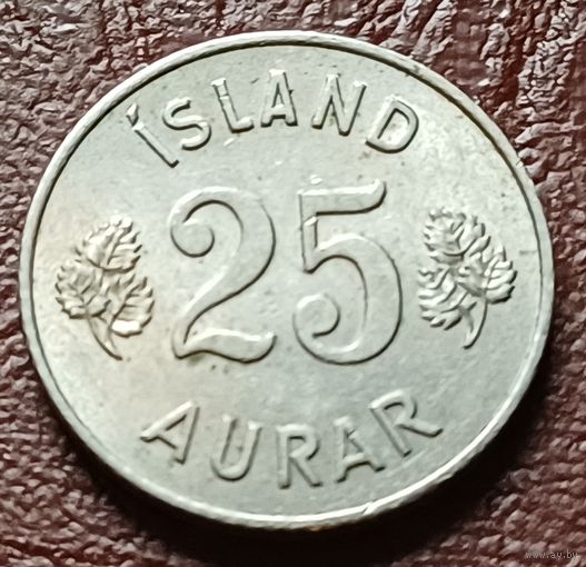Исландия 25 эйре, 1960     ( 2-1-7 )