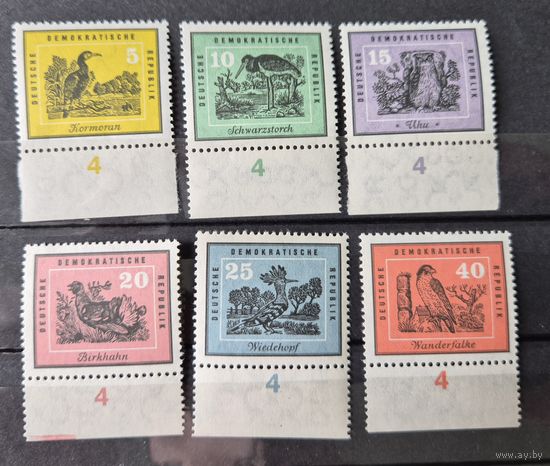 Германия, ГДР 1959 г. Mi.698-703 MNH** полная серия