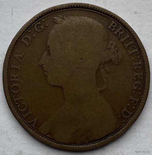Великобритания 1 пенни 1893 г.