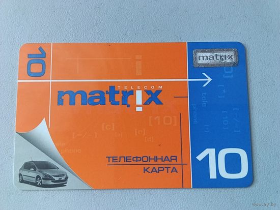 Телефонная карта.