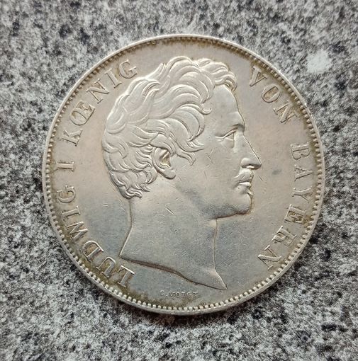 Бавария 2 гульдена 1848 год