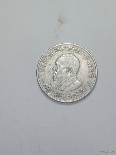 Кения  50 центов  1971 года .