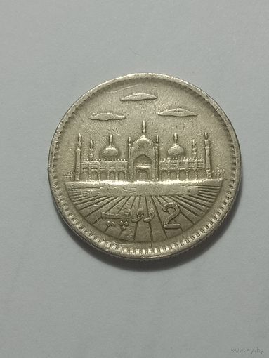 Пакистан 2 рупий 2000 года .