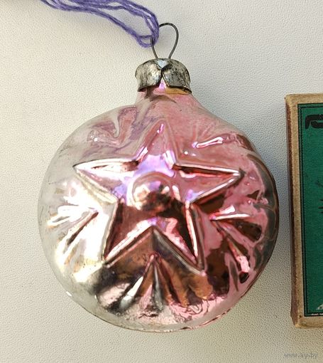 Ёлочная игрушка. Звезда. Ч-55.