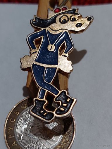 Значок ' Волк "