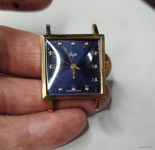 Часы СССР Луч АУ10 (идут, НОВЫЕ), без МЦ!!