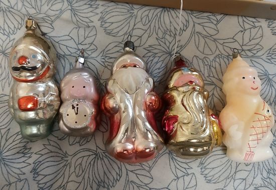 Ёлочные игрушки СССР