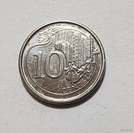 Сингапур 10 центов, 2013