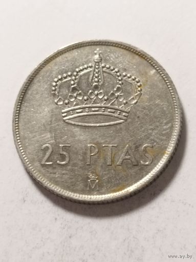 Испания 25 песет 1983