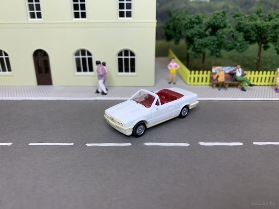 BMW 3 (E30) Cabrio (1). Масштаб НО 1:87.