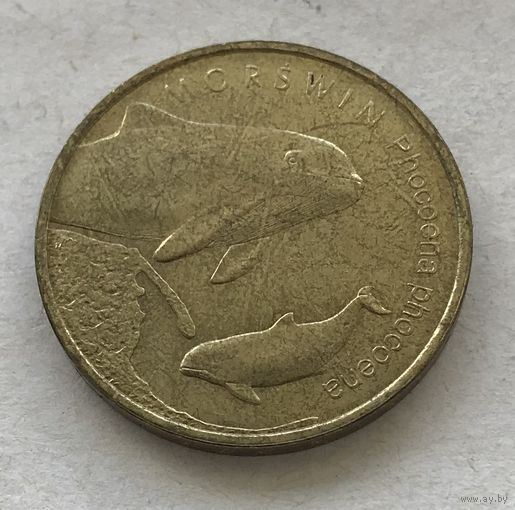 Польша 2 злотых 2004 - Морская свинья