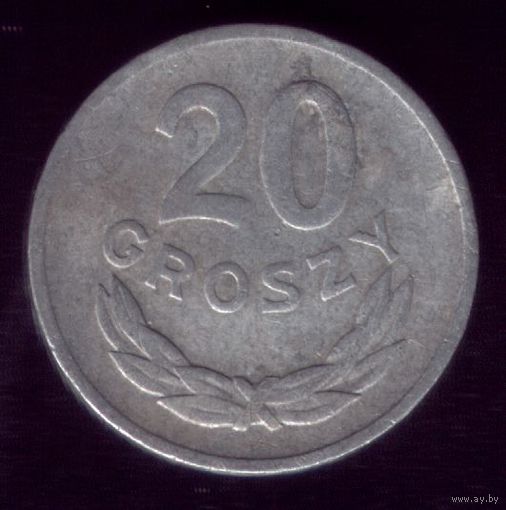 20 грошей 1961 год Польша
