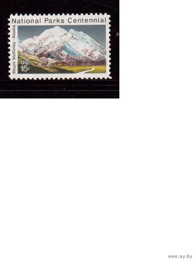 США-1972, (Мих.1073), ** , Нац. парки, Аляска(одиночка)