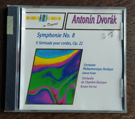 CD,(Чехия) Anton Dvorak – Symphonie No. 8  Serenade pour cordes, Op.22