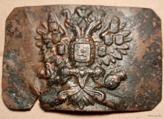 Пряжка "орел на пушка"