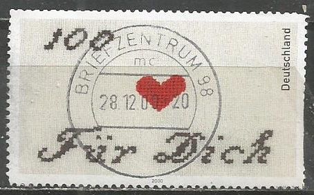 Германия. Поздравительная марка. 2000г. Mi#2138.