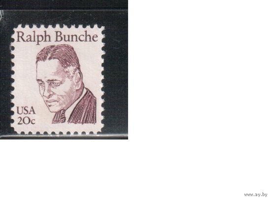 США-1982, (Мих.1524) ,  ** , Стандарт , Личности, Дипломат(одиночка),