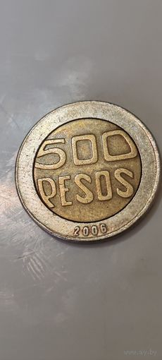 Колумбия 500 песос 2006