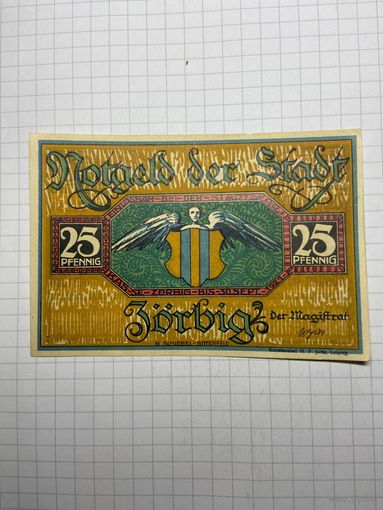 Нотгельд 25 пфеннигов Германия-3012