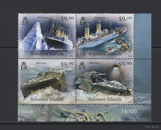 Соломоновы Острова 2012** Корабли Титаник