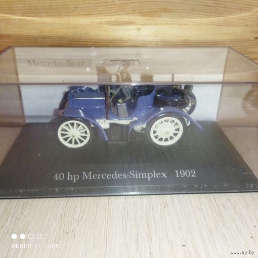Mercedes Simplex 1902.Mercedes Benz Collection.1/43.