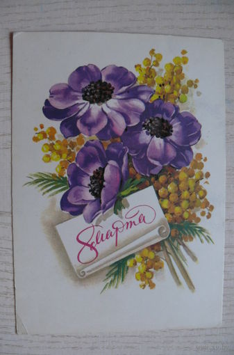 Куртенко Г., 8 Марта; 1981, чистая.