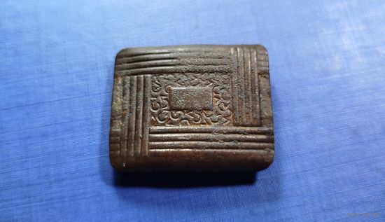 Пряжка СССР с клеймом Молния