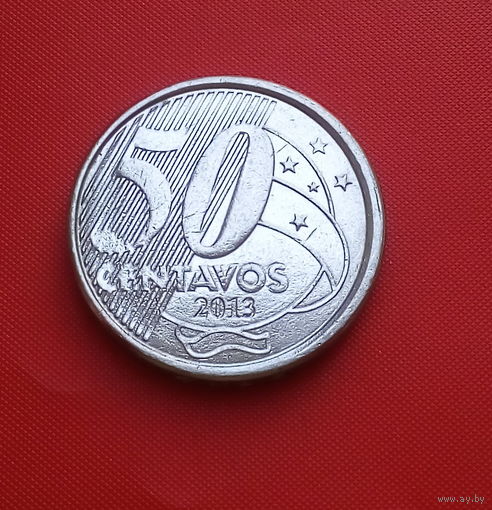 14-05 Бразилия, 50 сентаво  2013 г.