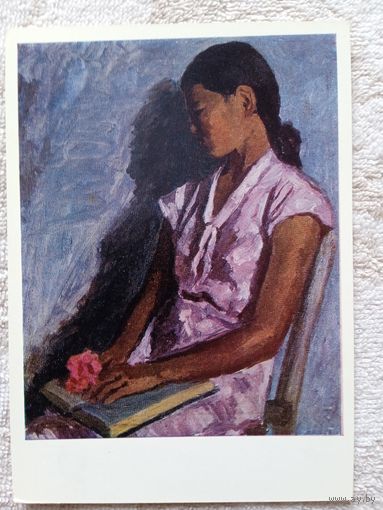 Чуйков. Девочка с цветком