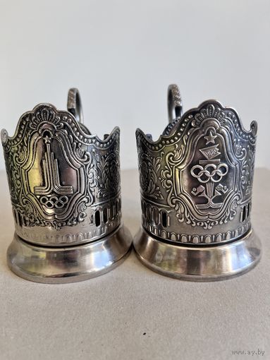 ПОДСТАКАННИКИ "ОЛИМПИАДА-80".(2 ВИДА) КОЛЬЧУГИНО.  НЕЧАСТЫЕ !!! 2 ШТУКИ ОДНИМ ЛОТОМ.СМ. ФОТО И ОПИСАНИЕ !