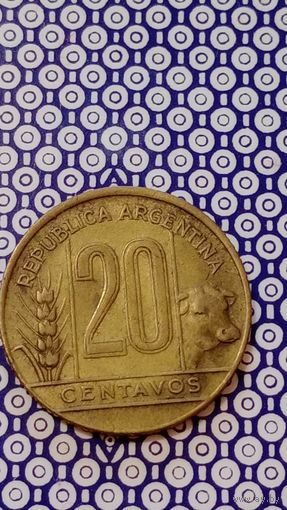 Аргентина 20 сентаво 1949