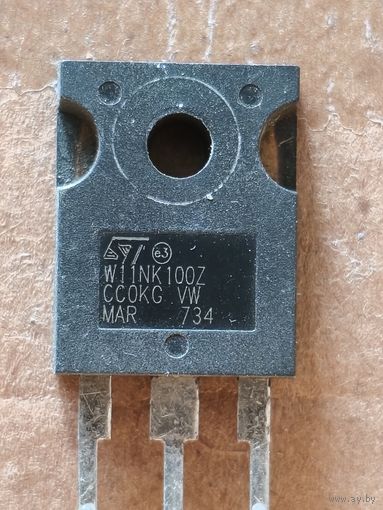 Мощный полевой транзистор MOSFETs/ STMICROELECTRONICS / STW11NK100Z