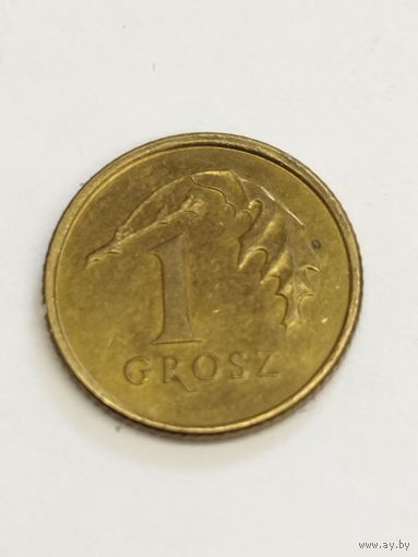 Польша 1 грош 2005