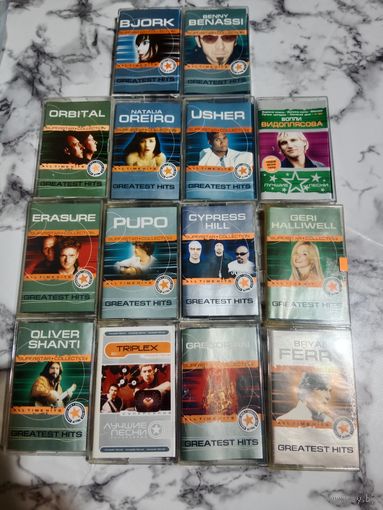 Аудио кассеты 14 шт. Одним лотом