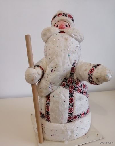 Дед Мороз ватный СССР