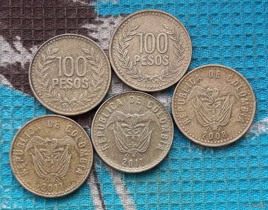 Колумбия 100 песо