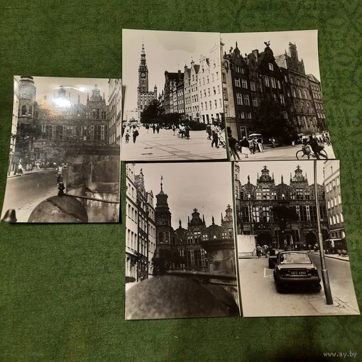 5 фото Гданьска, Польша. Лето 1990г.
