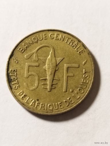 Западная Африка ВСЕАО 5 франков 1984