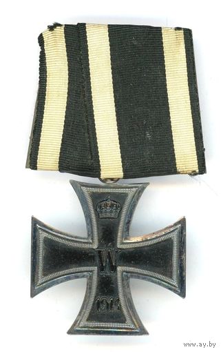 Железный крест 2 класса 1914 на колодке